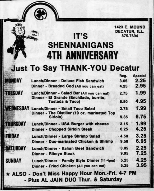Shenannigans